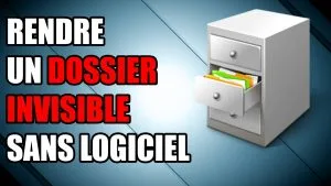 cacher fichier fichiers dossier pc