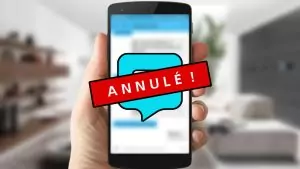 annuler sms textra envoyé envoyer