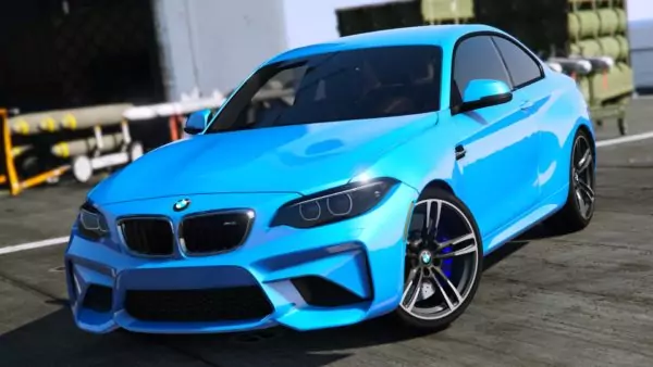 bmw m2 gta v 3d model