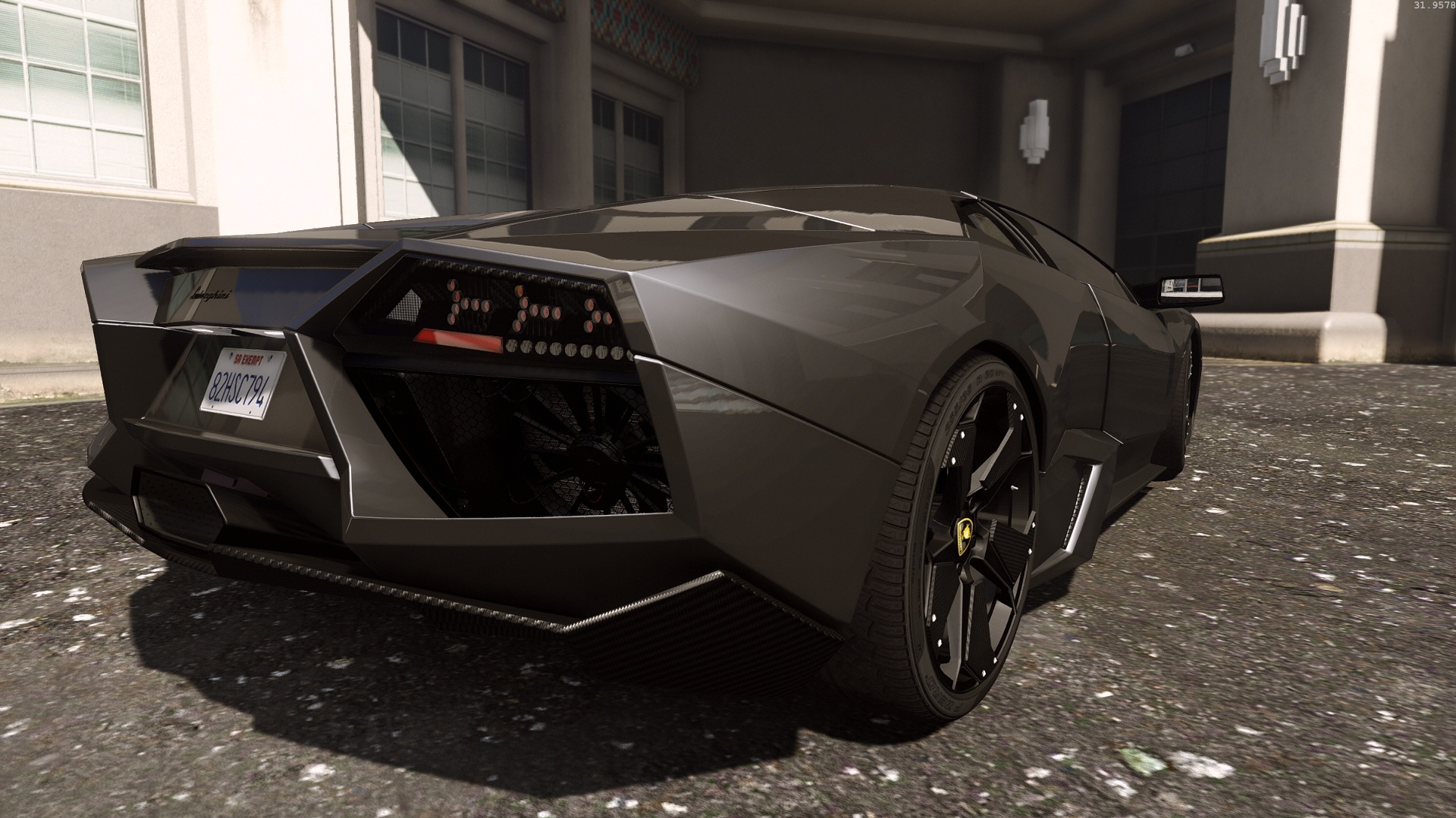 Lamborghini Reventon GTA V + 3D model HQ + textures