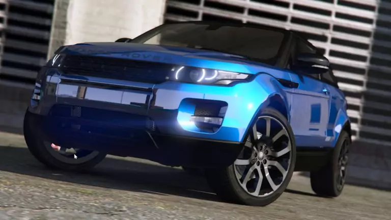 ranger rover evoque 3d model gta v