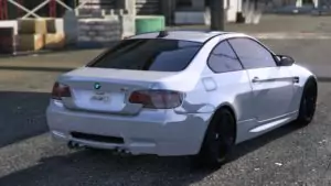 bmw m3 e92 3d model gta v