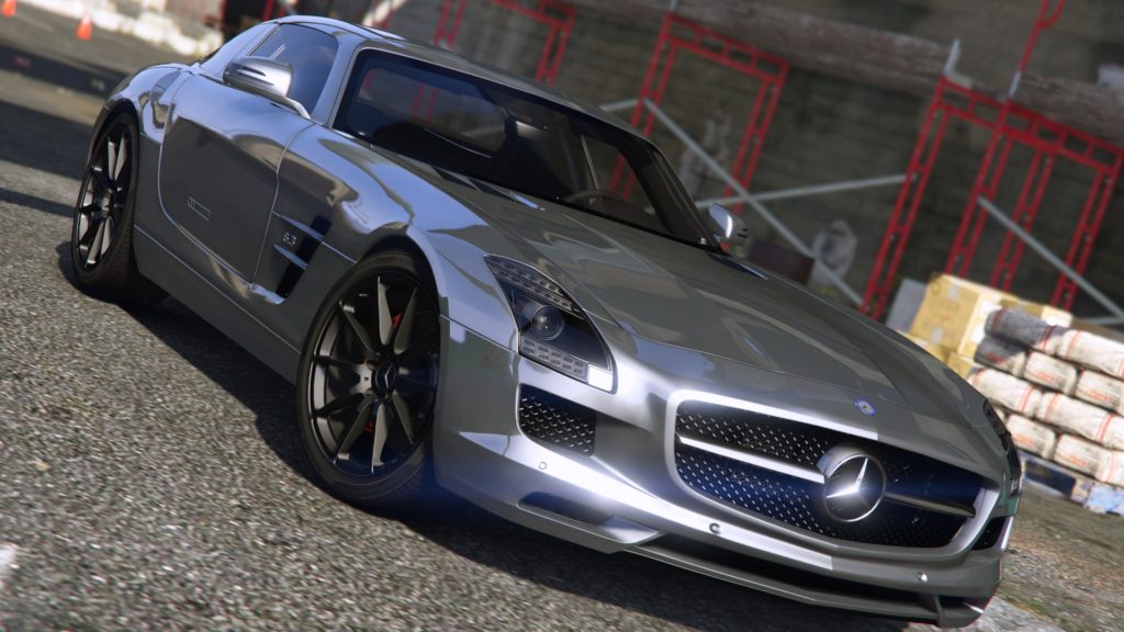 Mercedes Benz SLS AMG - GTA V - SCRAT